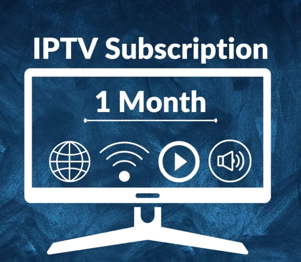 1 Month IPTV Premium Subscription